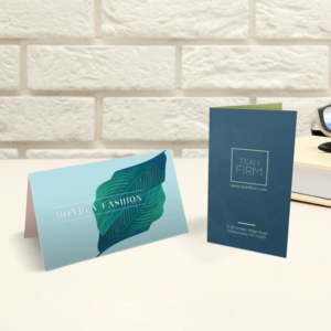 Folded Business Cards